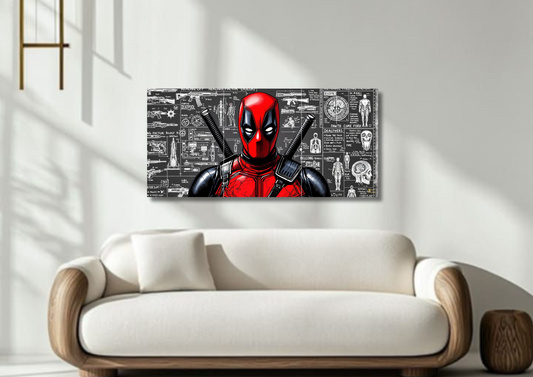 Spider-Man Wall Crawl // Split Poster // A4 and A3