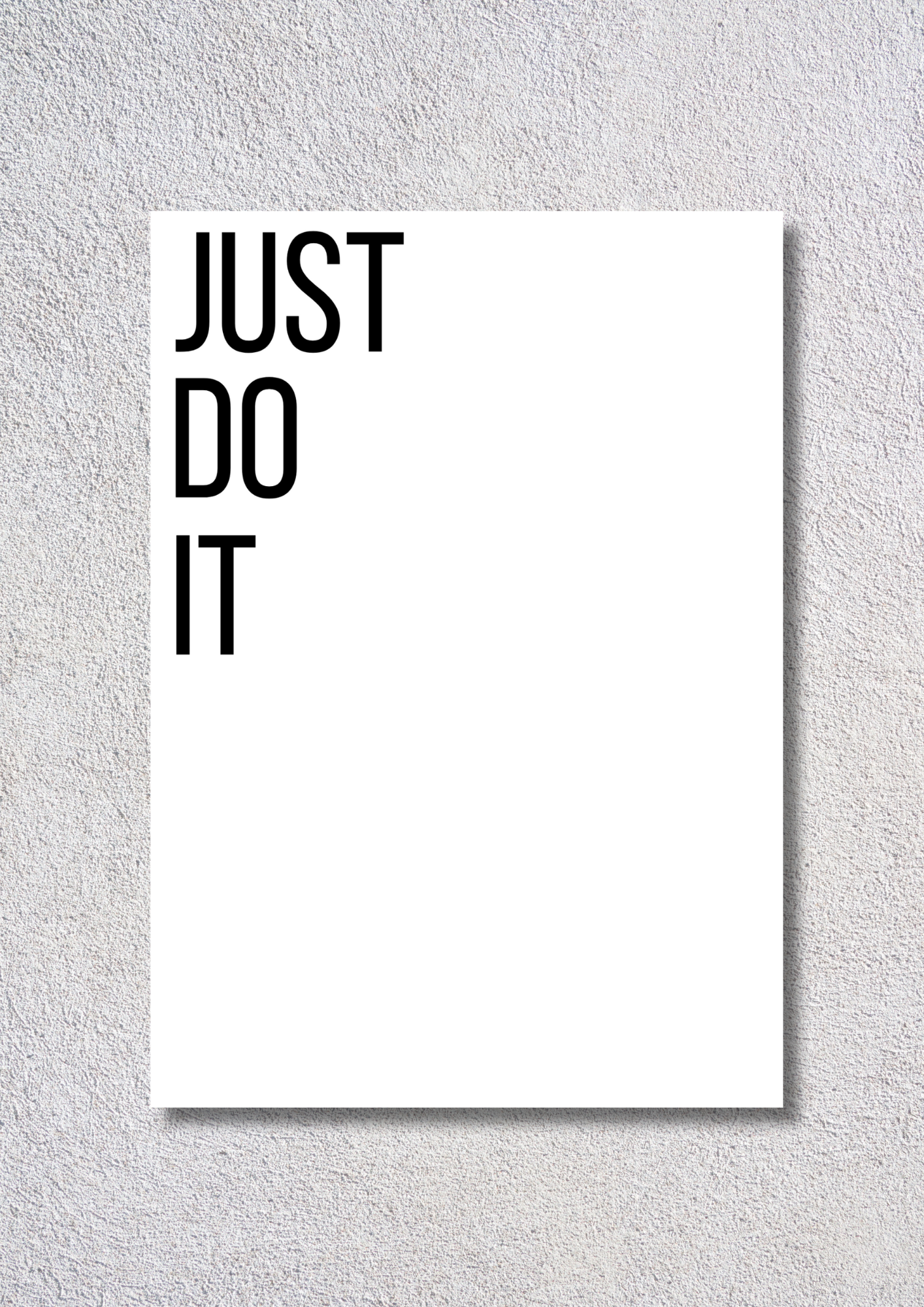 Just Do It // poster // a4 and a3