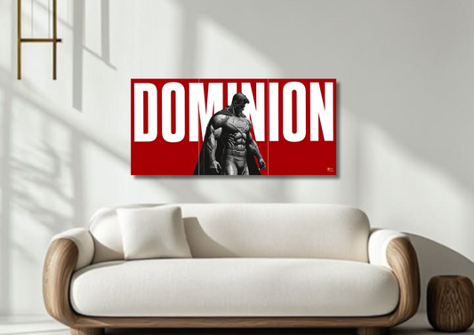 Superman Dominion // Split Poster // a4 and a3