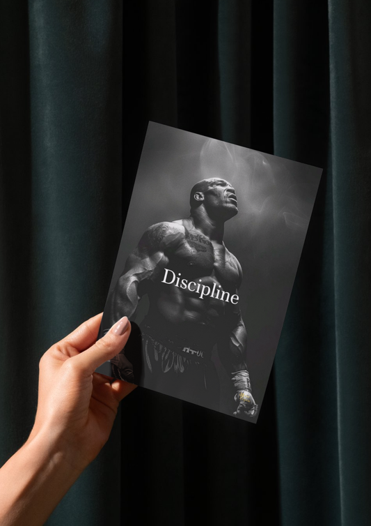 Disciplined // posters // a4 and a3
