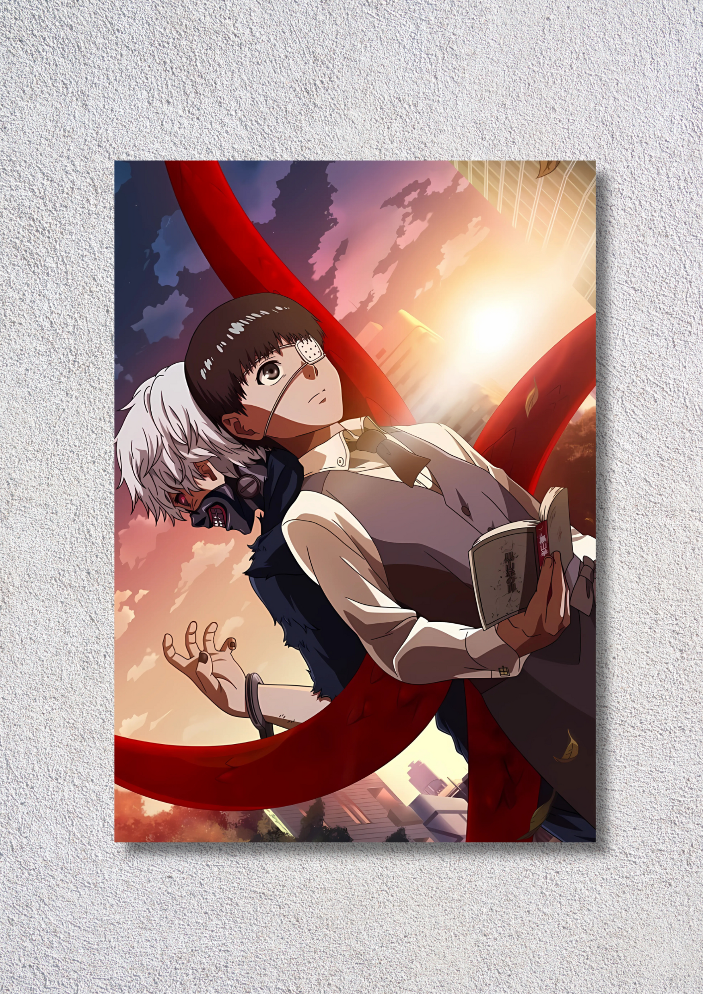Anime Sunset // poster // a4 and a3