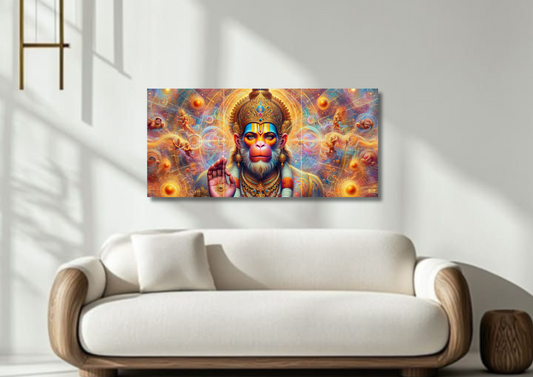 Lord Hanuman // split poster // a4 and a3