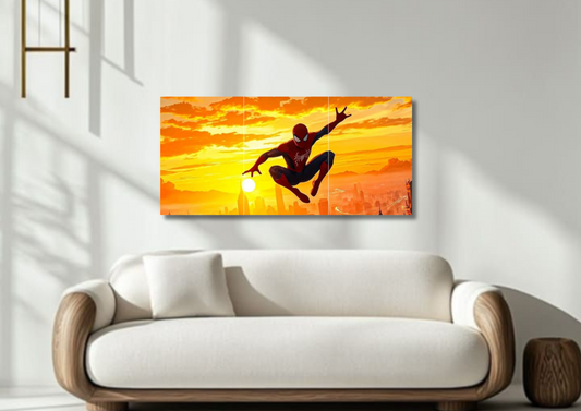 Spider Man // Split poster // a4 and a3