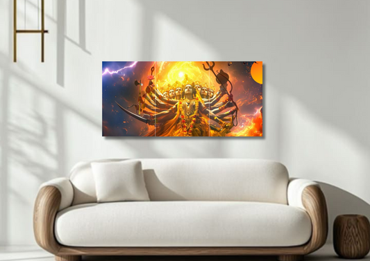 Maha Vishwarupa // Split Poster // a4 and a3