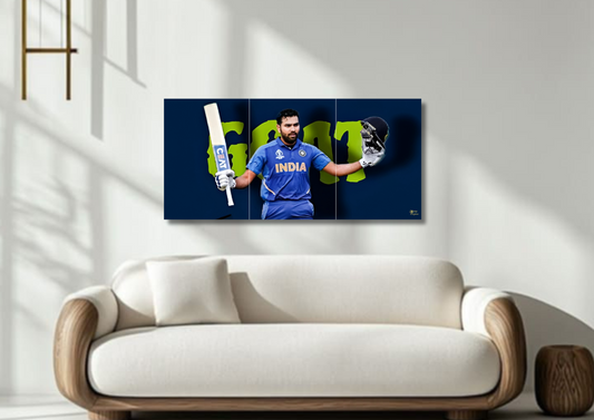 Rohit Sharma // split poster // a4 and a3