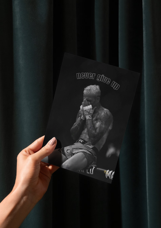 Never Give Up // posters // a4 and a3
