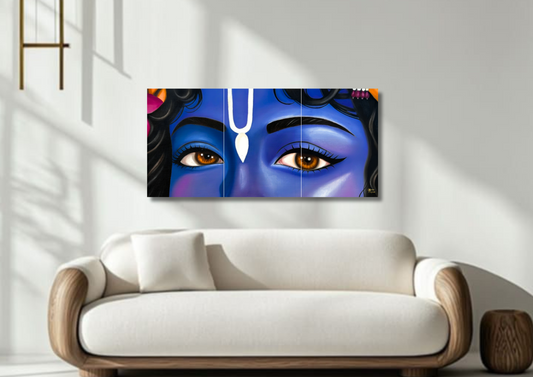 Lord Krishna // split poster // a4 and a3