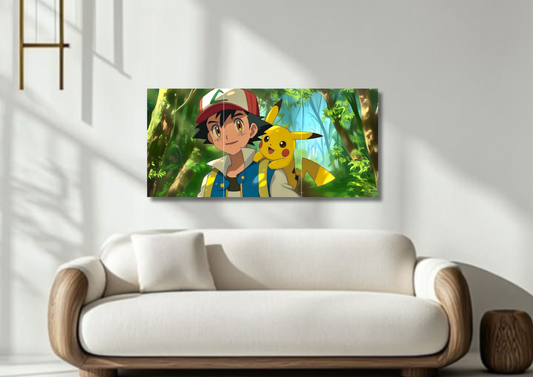 Pokemon // split poster // a4 and a3