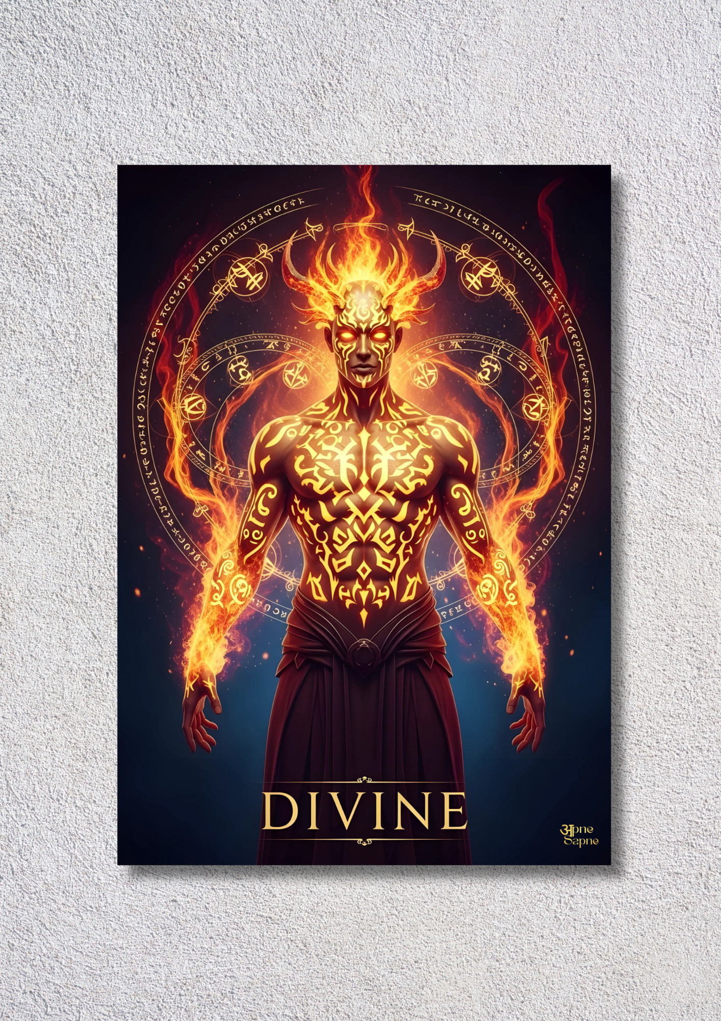 Divine // poster // a4 and a3