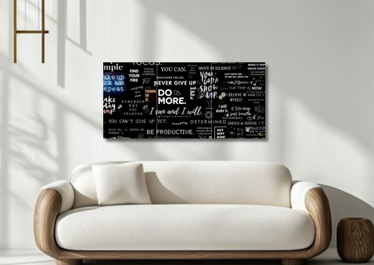 Do More // Split Poster // A4 & A3