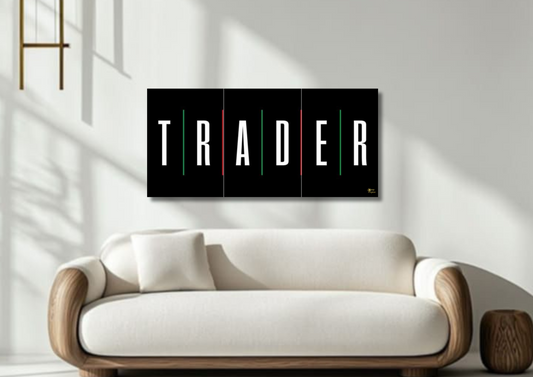 TRADER Bold // Split Poster // A4 & A3