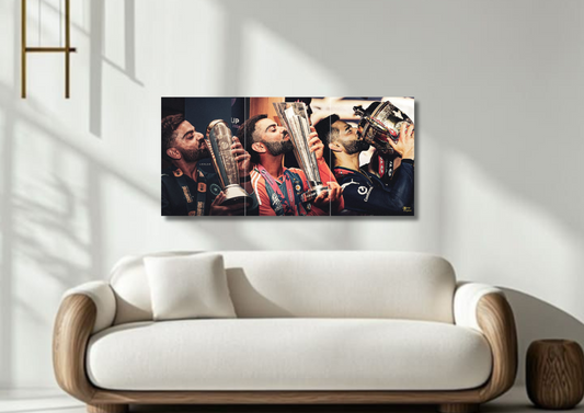 Virat Kohli Wins // Split Poster // A4 & A3