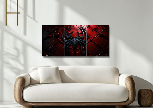 Crimson Spider // Split Poster // A4 & A3