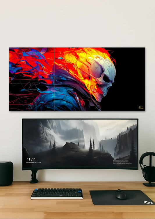 Ghost Rider // Split Poster // A4 & A3