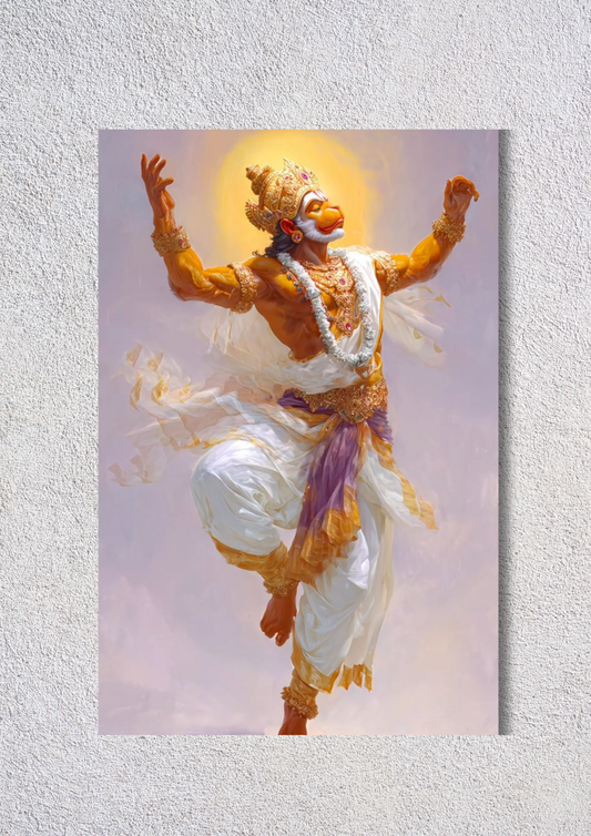 Hanumanji  // poster // a4 and a3