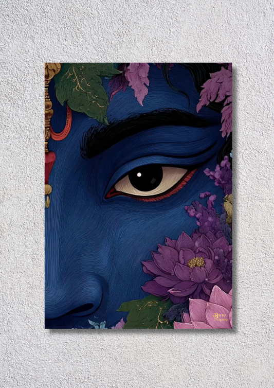 Divine Krishna // poster // a4 and a3