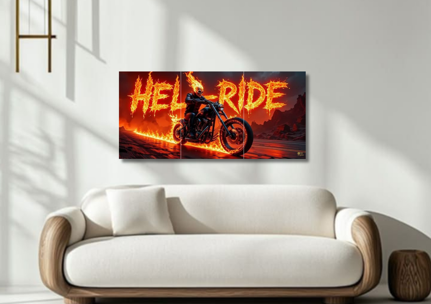 Hell Ride // Split Poster // A4 & A3