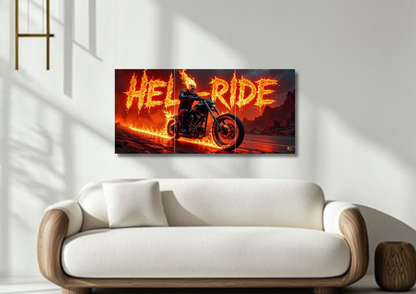 Hell Ride // Split Poster // A4 & A3