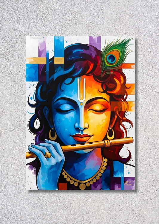 Krishna Multicolour // poster // a4 and a3