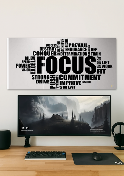 FOCUS // Split Poster // A4 & A3
