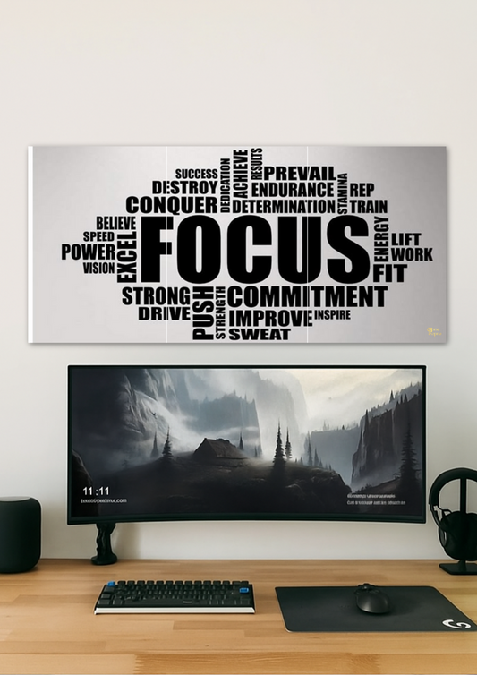 FOCUS // Split Poster // A4 & A3
