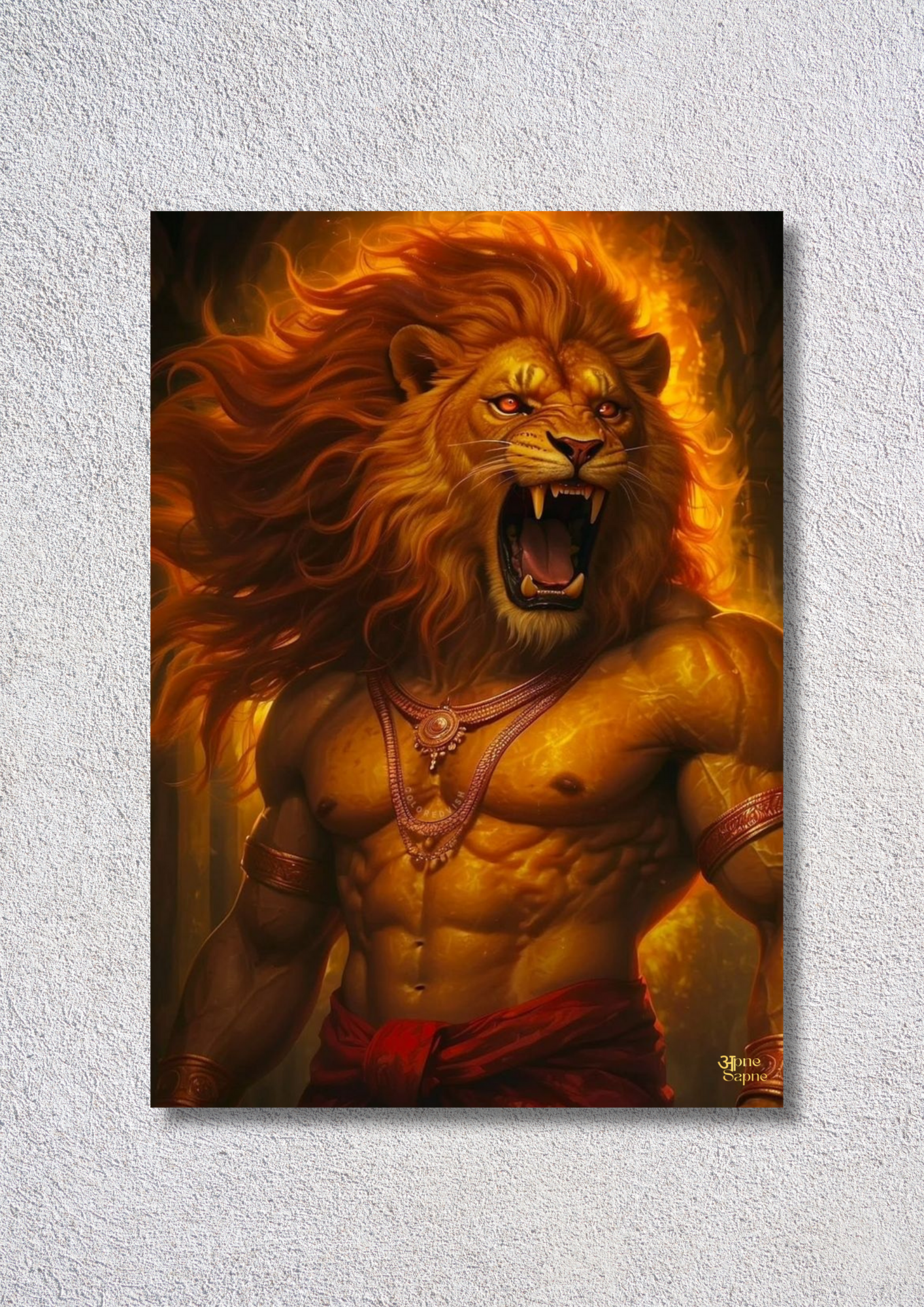 God Narsimha // poster // a4 and a3