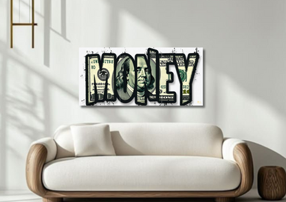 Money Poster // split poster // A4 and A3