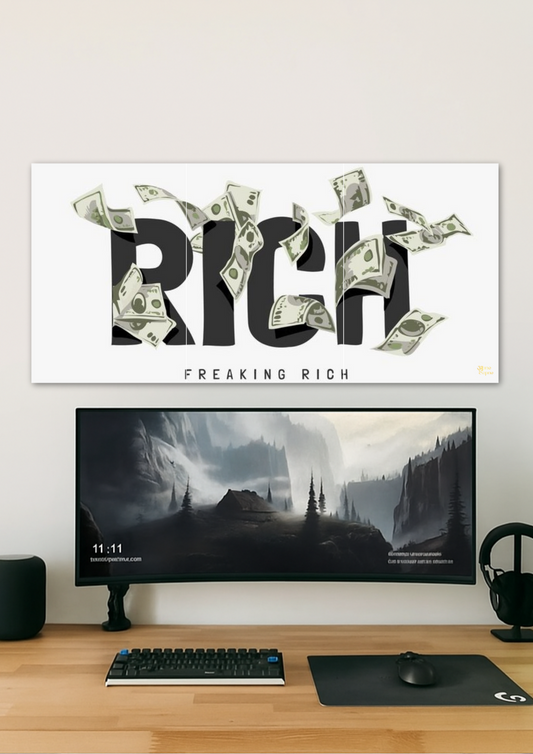 RICH // Split Poster // A4 & A3