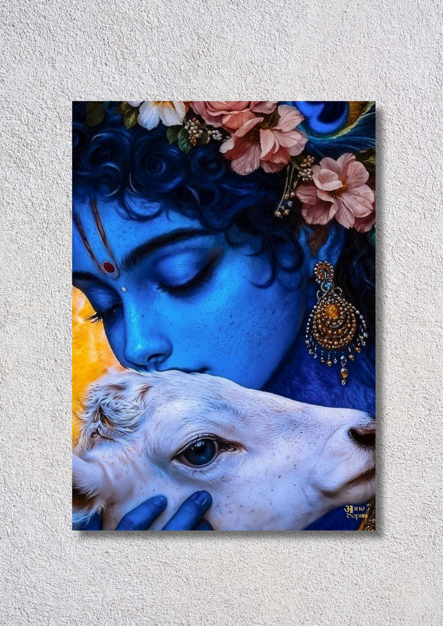 Loving Krishna // poster // a4 and a3