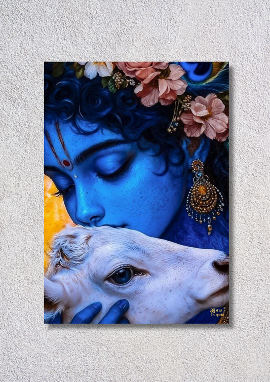 Loving Krishna // poster // a4 and a3