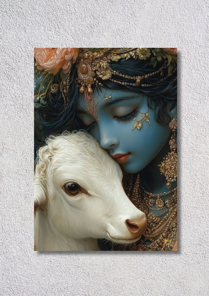 krishna cute // poster // a4 and a3