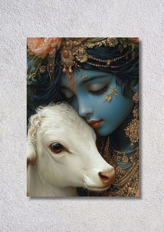 krishna cute // poster // a4 and a3