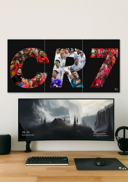 CR7 // split poster // a4 and a3