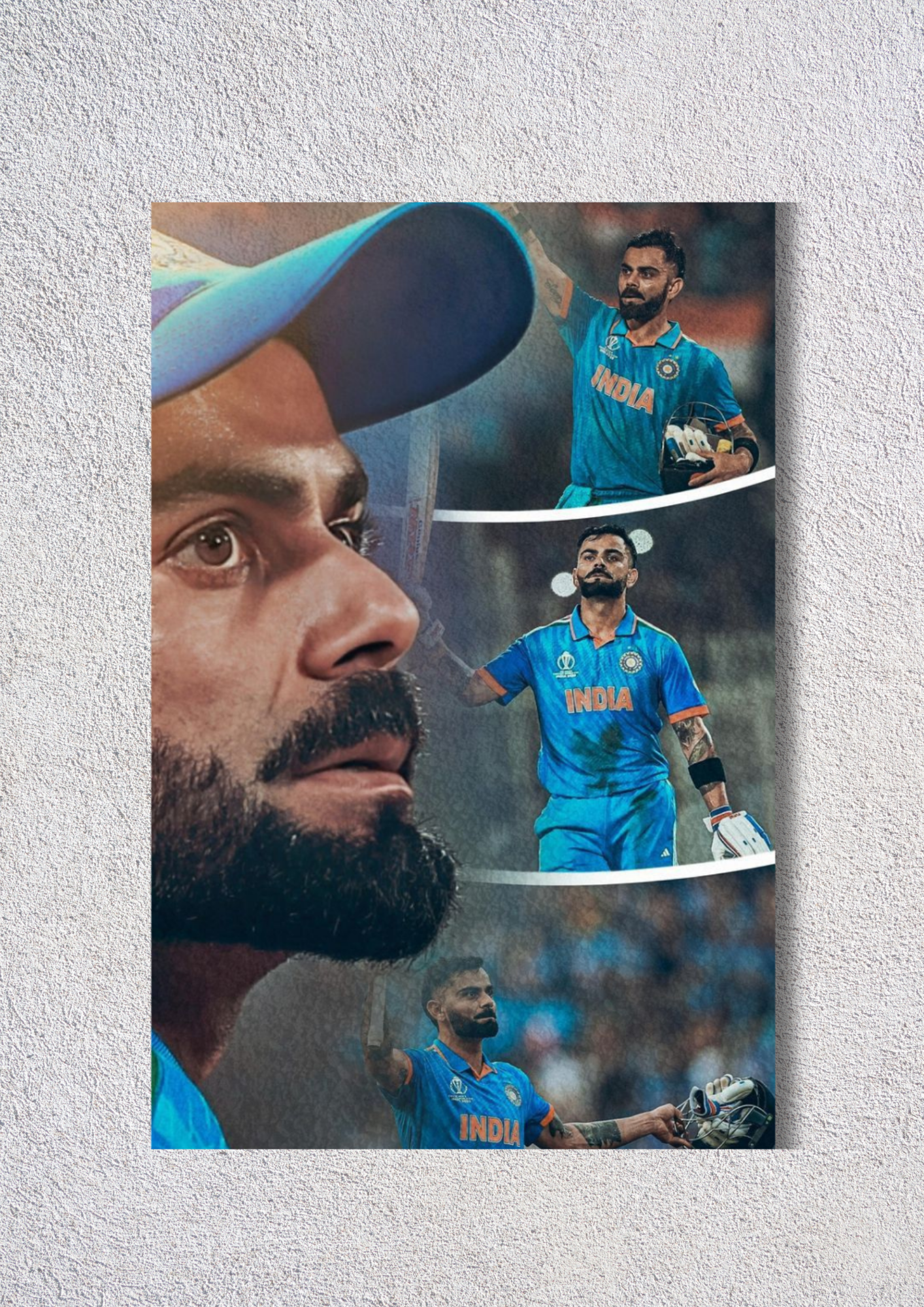 Virat Kohli // poster // a4 and a3