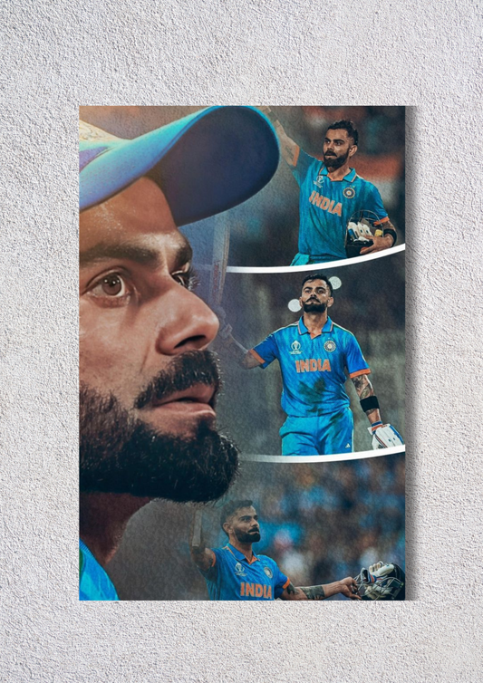 Virat Kohli // poster // a4 and a3