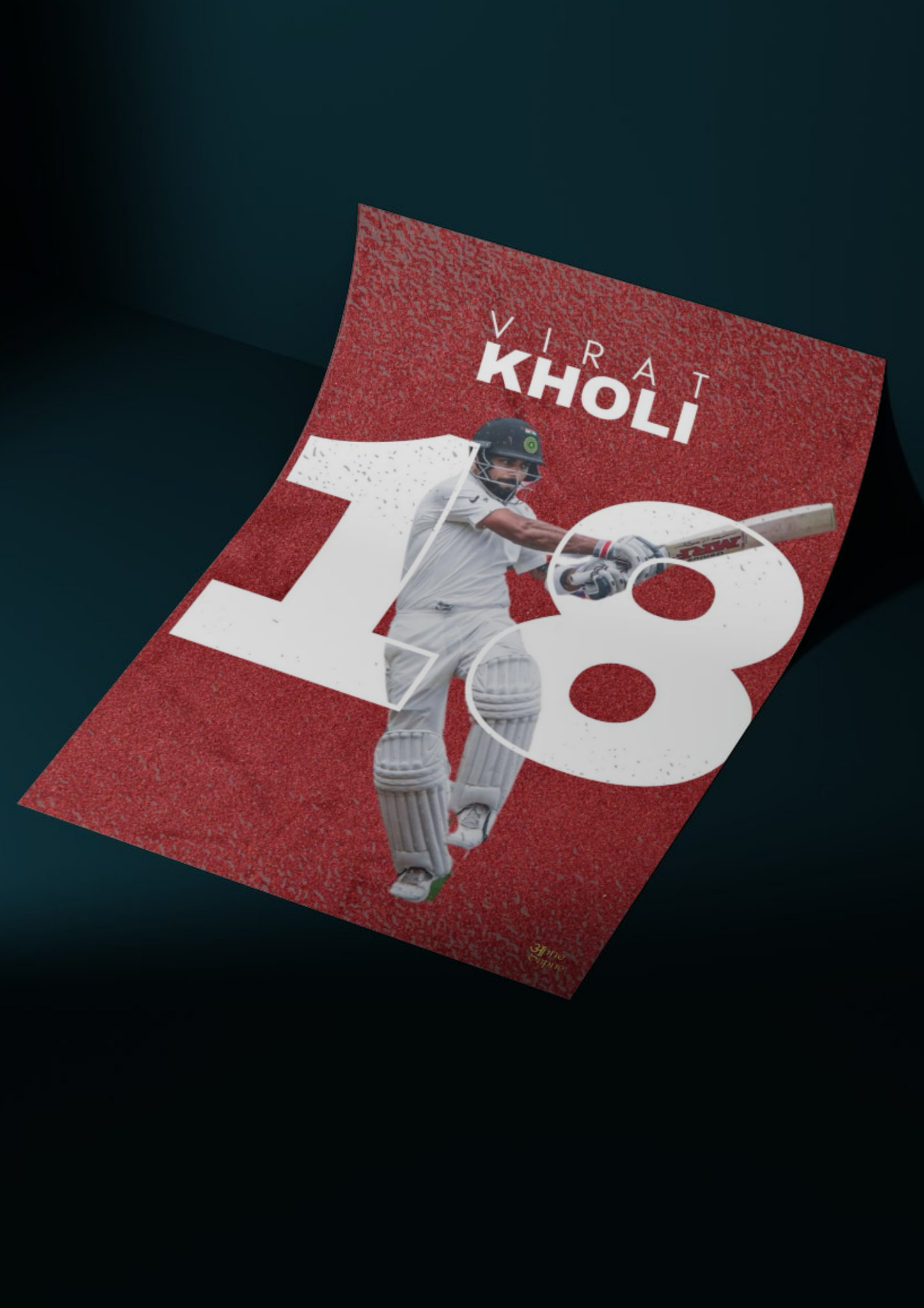 Virat kholi // poster // a4 and a3