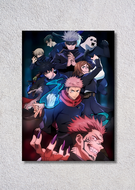 Jujustu Kaisen // poster // a4 and a3