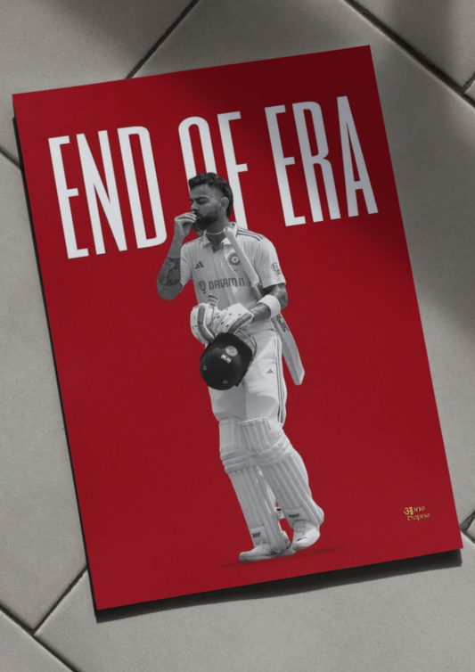 End of era // poster // a4 and a3