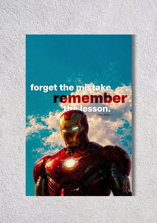 Iron Man // poster // a4 and a3