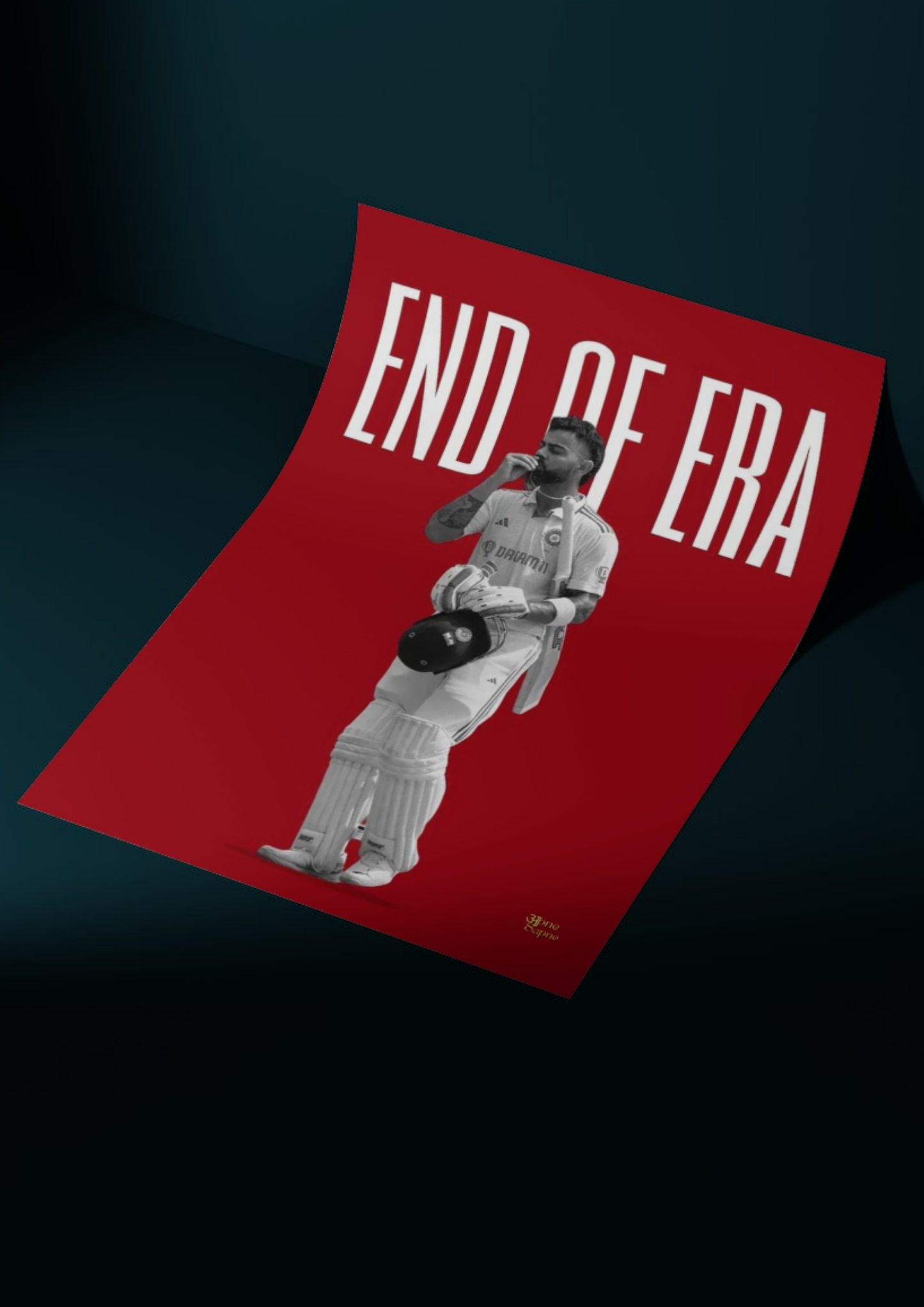 End of era // poster // a4 and a3