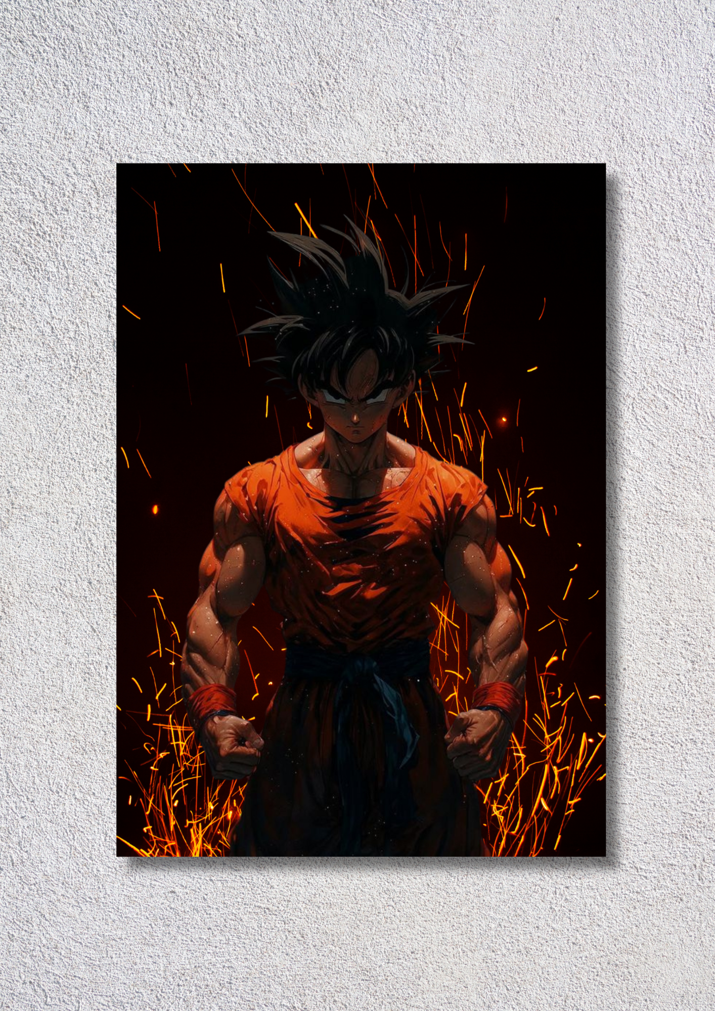 Goku Ultra Instinct // poster // a4 and a3