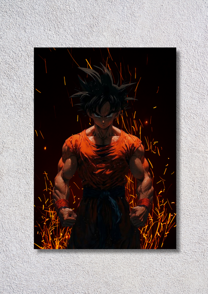 Goku Ultra Instinct // poster // a4 and a3