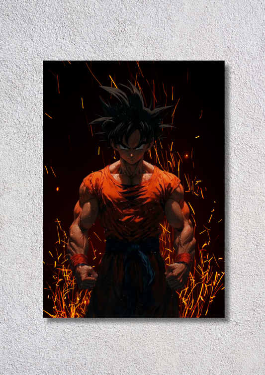Goku Ultra Instinct // poster // a4 and a3