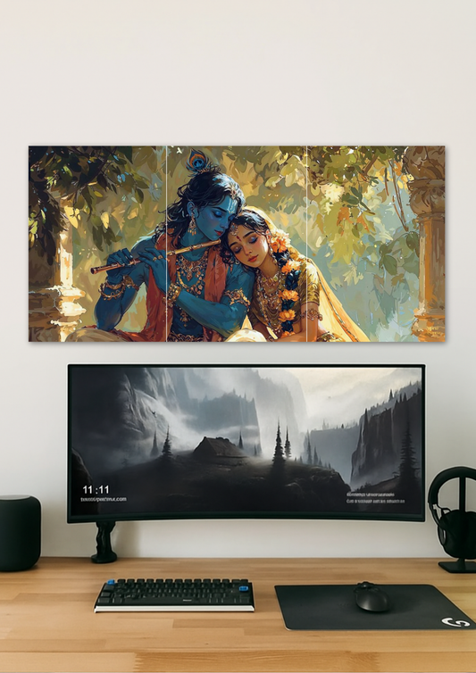 Krishna Poster // split poster // A4 and A3