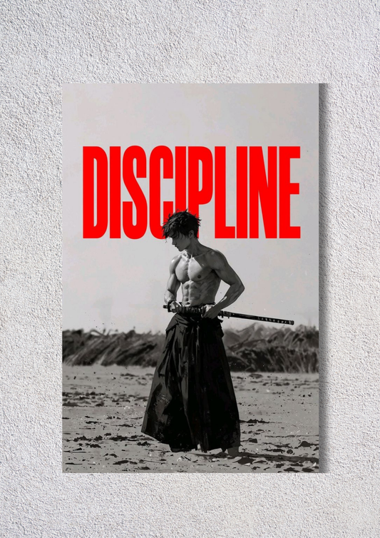 Discipline // poster // a4 and a3