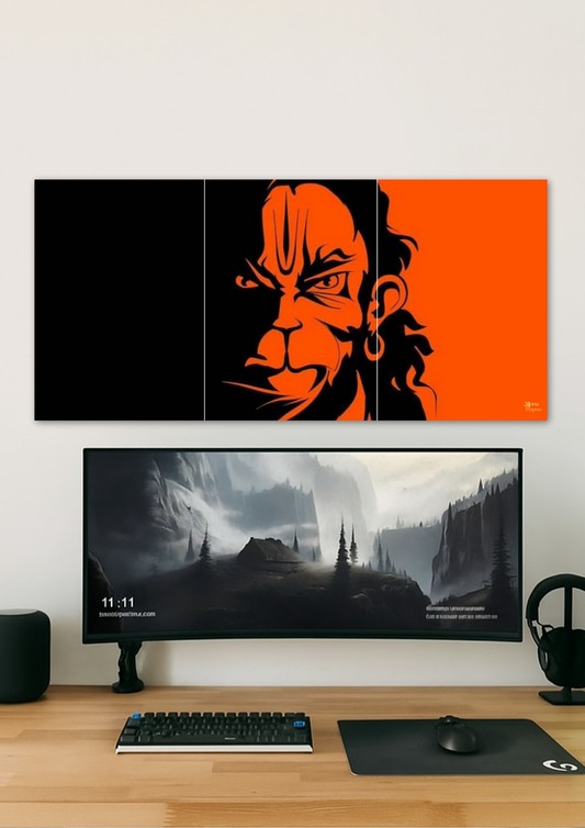 Bajrangbali // split poster // a4 and a3