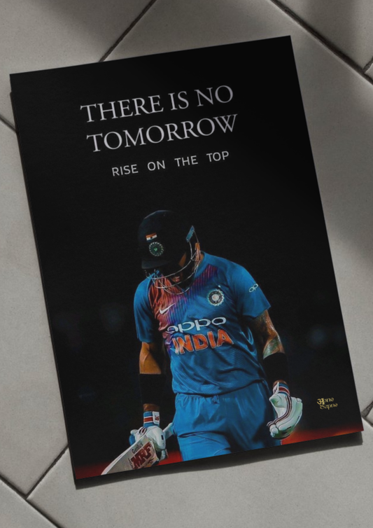 There is no tomorrow // poster // a4 and a3