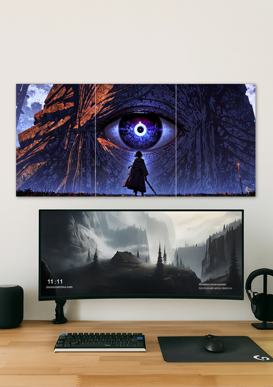Evil Eye Poster // Split Poster // A4 and A3