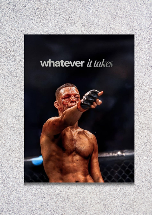 Whatever It Takes // poster // a4 and a3