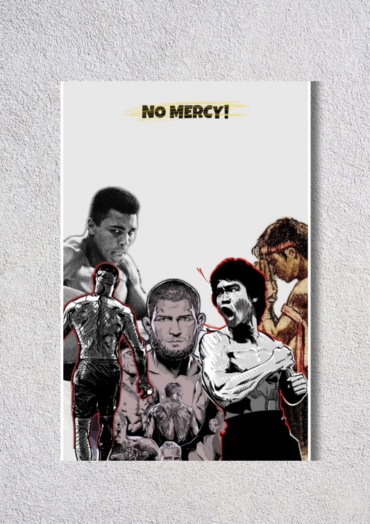 No Mercy// poster // a4 and a3